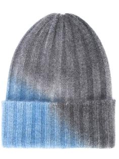 'Hand Sprayed Short Bunny Echo' beanie The Elder Statesman