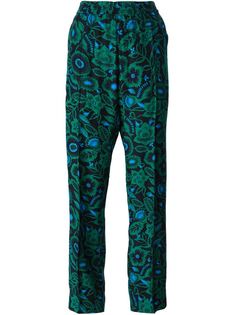брюки 'Shadow Flowers'  Kenzo