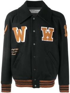 patch detail varsity jacket Off-White