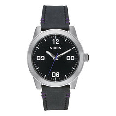 Кварцевые часы Nixon G.i. Leather Black