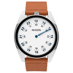 Кварцевые часы Nixon Genesis Leather White/Saddle