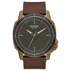 Кварцевые часы Nixon Ranger Brass/Brown