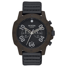 Кварцевые часы Nixon Ranger Chrono Leather Bronze/Black