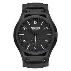 Кварцевые часы Nixon C45 Leather All Black/White/Black Cuff