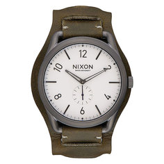 Кварцевые часы Nixon C45 Leather Gunmetal/Surplus Cuff