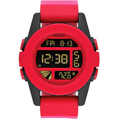 Электронные часы Nixon Unit Red Fade