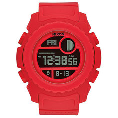 Электронные часы Nixon Super Unit All Red