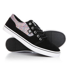 Кеды кроссовки низкие женские DC Tonik W Le Black/Multi