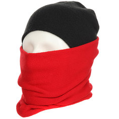 Шарф труба Footwork Hoop Neckwarmer Red/White Melange