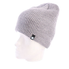 Шапка носок мужская DC Clap Beanie Heather Grey