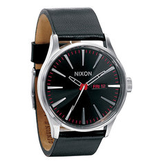 Часы Nixon Sentry Leather Black