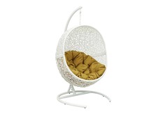Кресло подвесное "Lunar White" Flying Rattan