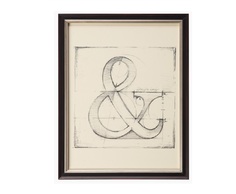 Постер в раме "Drafting Symbols"