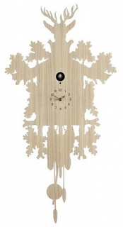 Часы настенные с маятником "CUCU wood teak" Diamantini&Amp;Domeniconi