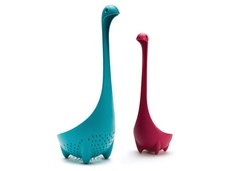 Набор из шумовки и половинка "nessie mamma purple" Ototo