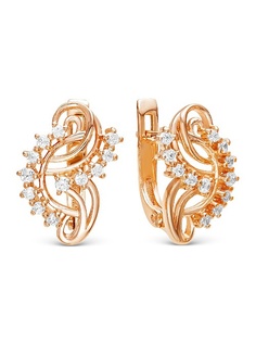 Ювелирные серьги Серебро России