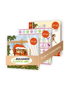 Бумажные салфетки Bulgaree Green