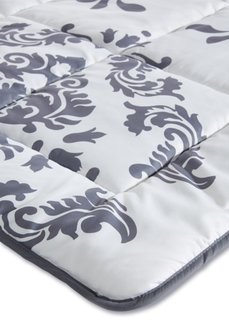 Одеяло Орнамент из микроволокна (белый) Bonprix