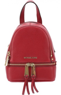 Кожаный рюкзак Rhea Zip XS Michael Michael Kors