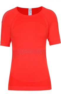 Спортивный облегающий топ с перфорацией Adidas by Stella McCartney