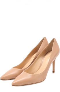 Кожаные туфли Gianvito 85 на шпильке Gianvito Rossi