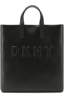 Сумка-шоппер с логотипом бренда DKNY