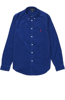 Рубашка из вельвета с воротником button down Polo Ralph Lauren