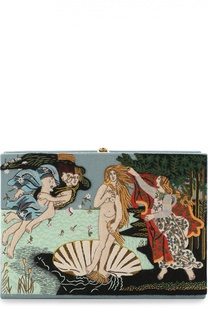 Клатч Botticelli с вышивкой Olympia Le-Tan