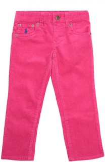 Брюки прямого кроя из эластичного хлопка Polo Ralph Lauren