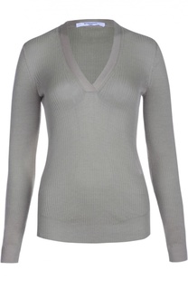 Камешировый пуловер с V-образным вырезом Givenchy