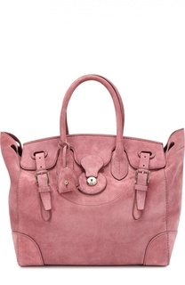 Замшевая сумка Soft Ricky 33 Ralph Lauren