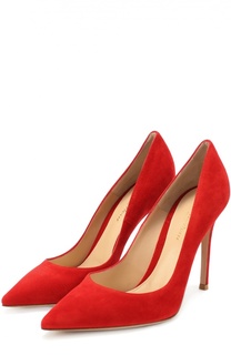 Замшевые туфли Gianvito 105 на шпильке Gianvito Rossi
