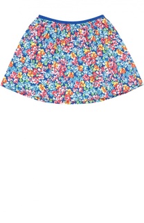 Хлопковая юбка с цветочным принтом Polo Ralph Lauren
