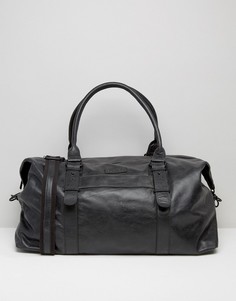 Черная кожаная сумка Barneys Explorer - Черный Barneys Originals