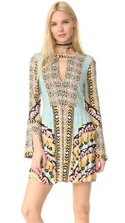 Мини-платье Tegan с принтом по краю Free People