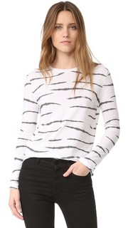 Футболка с длинными рукавами с изображением тигра Zoe Karssen