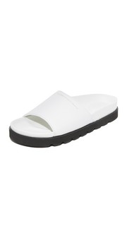 Сандалии без задника на плоской подошве Giuseppe Zanotti