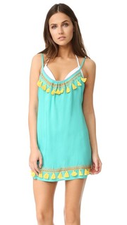 Бохо кисточек платье Cover Up Bindya