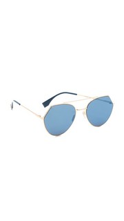 Солнцезащитные очки-авиаторы Fendi