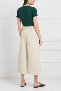 Футболка из хлопка и льна Andreia Isabel Marant Etoile