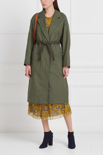 Пальто из хлопка и льна Idony Isabel Marant Etoile