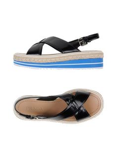 Эспадрильи Prada
