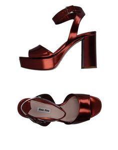 Сандалии Miu Miu