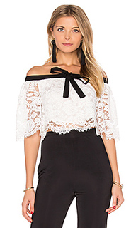 Haltered lace crop top - Lurelly