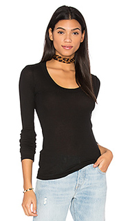 Scoop neck rib tee - Stateside