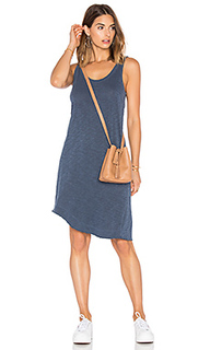 Slub twisted hem tank dress - Wilt