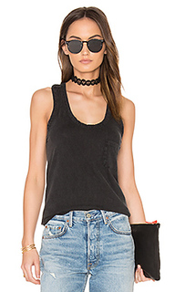 Distressed jersey racerback tank - Bobi