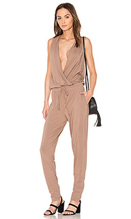 Modal jersey drape front jumpsuit - Bobi