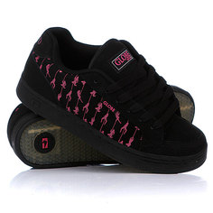 Кеды кроссовки Globe Vice Swyd Black/Hot Pink