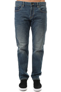 Джинсы широкие Quiksilver Sequel Medium Blue